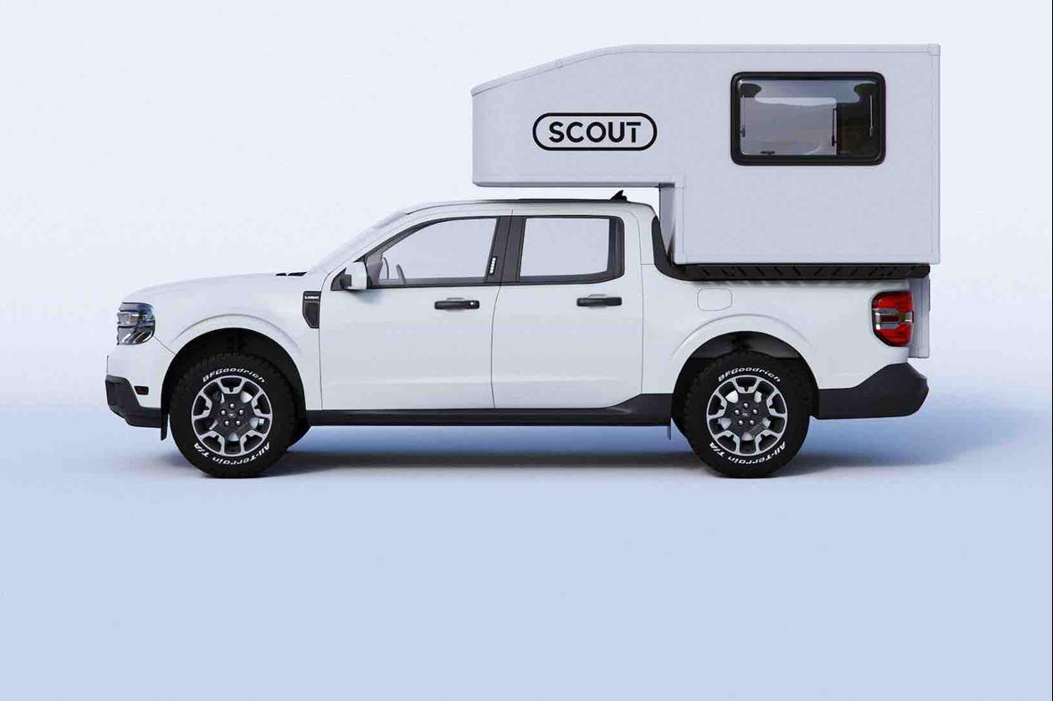 Scout Unveils the Tuktut: Their Lightest Hard Wall Truck Camper, Almost ...